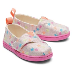 Toms Tiny Alpargata Glimmer Stars -Lush Littles 55 f4602ea9 785e 49e9 8c12 400ec741de53
