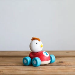 Plan Toys Chicken Racer - PT 5679 -Lush Littles 5679 Chicken Racer 2