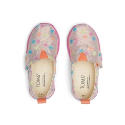Toms Tiny Alpargata Glimmer Stars