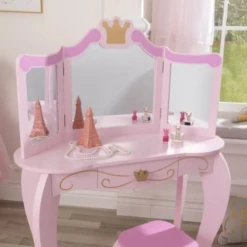 KidKraft Princess Vanity & Stool -Lush Littles 5 16ce287e 1833 4e9a ade6 63b6304388b8