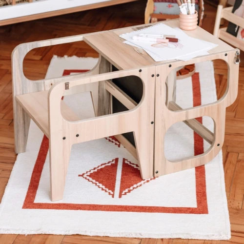 3-in-1 Learning Tower, Natural 6 3-in-1 Learning Tower, Natural - Image 6