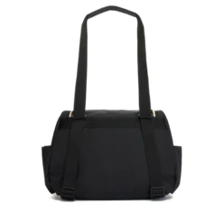 Pippa Vegan Leather Convertible Backpack Black -Lush Littles 5 60525c08 c1ff 4682 8312 5b615ba7fda8