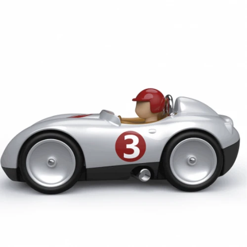 Sports Car Silver 489 1 Sports Car Silver 489