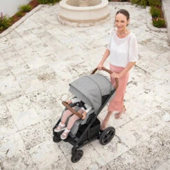 Nuna Mixx™ NextStroller With MagneTech Secure Snap™ Granite -Lush Littles 66a03e11 791a 480a a430 ffb9d89fcdff cdb0