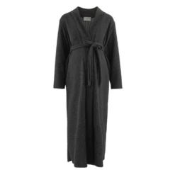 Cache Coeur Maternity Long Cardigan Sweet Home Black