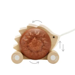 Plan Toys Pull Along Hedgehog Brown -Lush Littles 6 d03f972d a424 43a9 8eae d1a13bf7439a