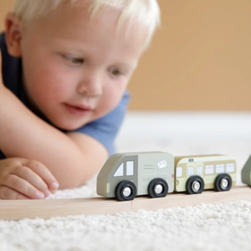 Little Dutch Railway Extension - Vehicles Set - LD4492 2 Little Dutch Railway Extension - Vehicles Set - LD4492 - Image 2