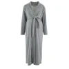 Cache Coeur Maternity Long Cardigan Sweet Home Grey