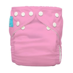 Pocket Nappy - One Size - Baby Pink