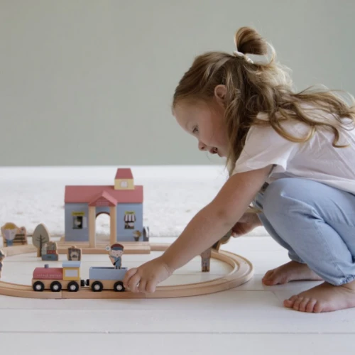 Little Dutch Railway Train Extension - Station - LD4489 3 Little Dutch Railway Train Extension - Station - LD4489 - Image 3