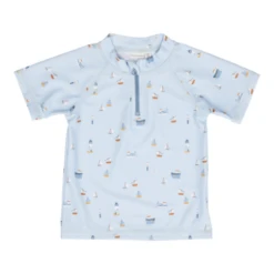 Little Dutch Swim T-shirt Sailors Bay Blue