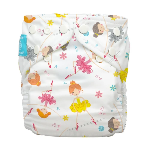 Pocket Nappy - One Size - Diva Ballerina 1 Pocket Nappy - One Size - Diva Ballerina