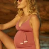 Cache Coeur Maternity Swimsuit Manitoba - Pink