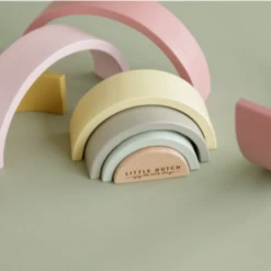 Little Dutch Rainbow Stacker - Pink -Lush Littles 86 62d6edbe 51bd 44de a9ca 44c4cab4a557