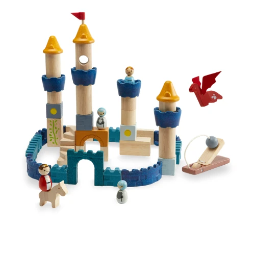 Plan Toys Castle Blocks - Orchard - PT 5543 1 Plan Toys Castle Blocks - Orchard - PT 5543
