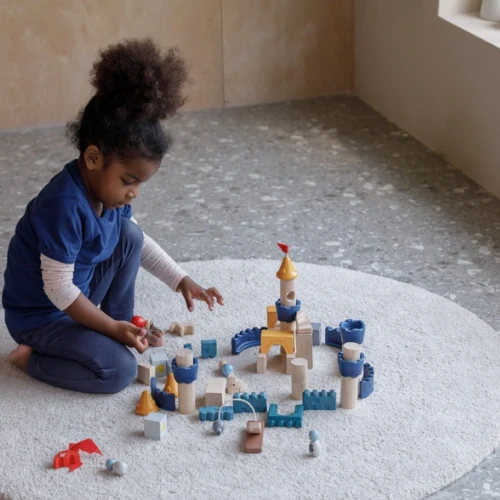 Plan Toys Castle Blocks - Orchard - PT 5543 2 Plan Toys Castle Blocks - Orchard - PT 5543 - Image 2