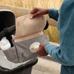 Stroller Organiser Eco Grey -Lush Littles 8 13ee614b ff32 4287 ab8b f81deace9e52