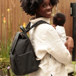 Freddie Vegan Leather Backpack Black -Lush Littles 8 5ccb6bd4 f649 4cf1 8135 3ec323a50b0b