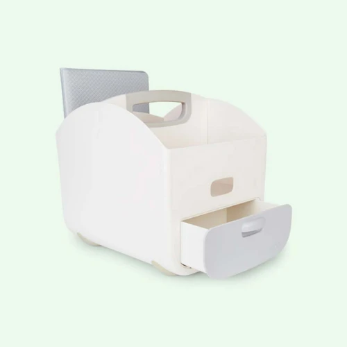 Ubbi® Diaper Caddy - Grey 2 Ubbi® Diaper Caddy - Grey - Image 2