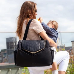 Pippa Vegan Leather Convertible Backpack Black -Lush Littles 8 beb291ce d875 4b57 853d 2f22b333e54f