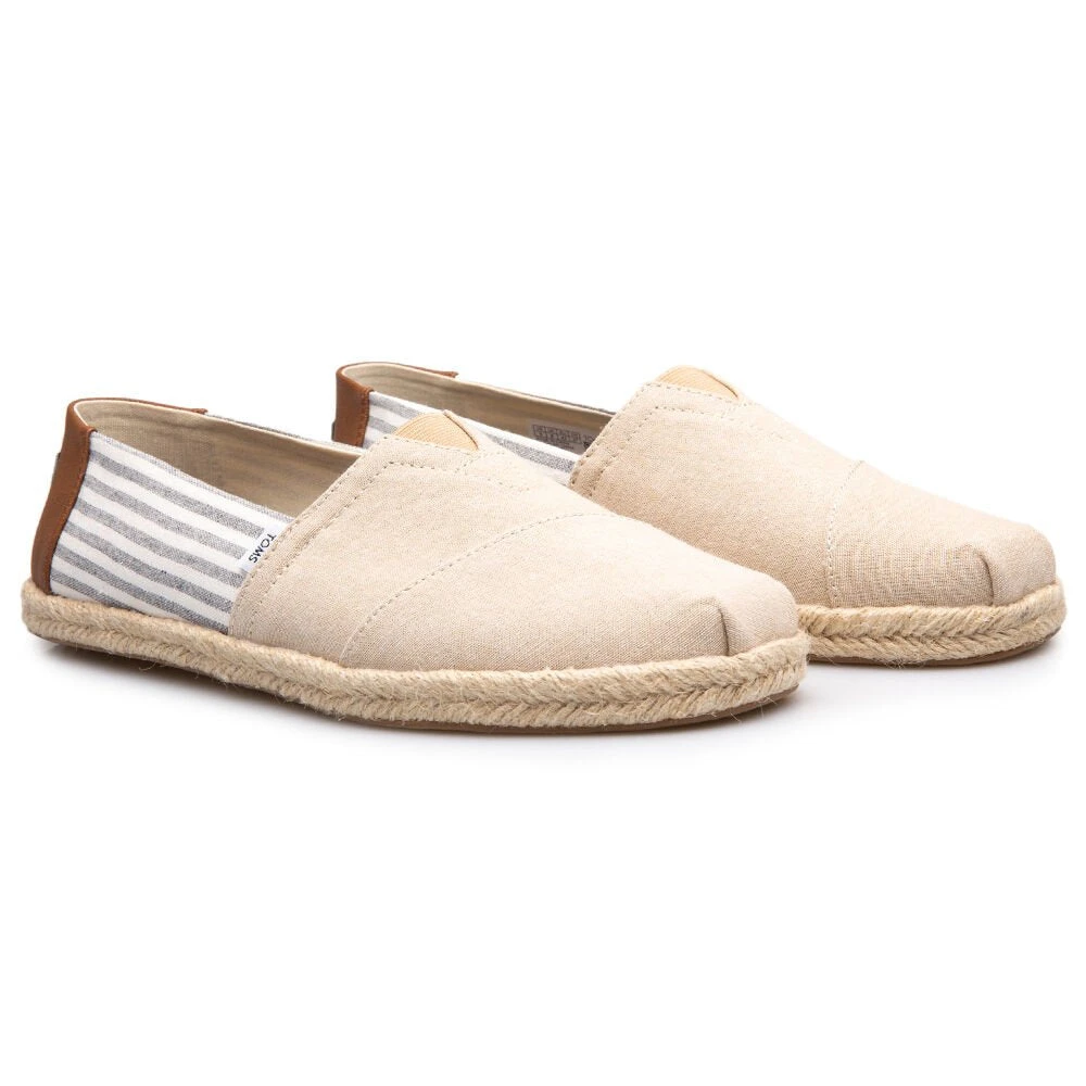 Toms Alpargata Rope Desert Tan Chambray Espadrilles 1 Toms Alpargata Rope Desert Tan Chambray Espadrilles