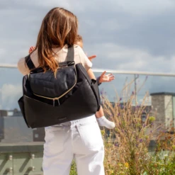 Pippa Vegan Leather Convertible Backpack Black -Lush Littles 9 49727aba e6a5 403b 8a2b da2cee75bb0d