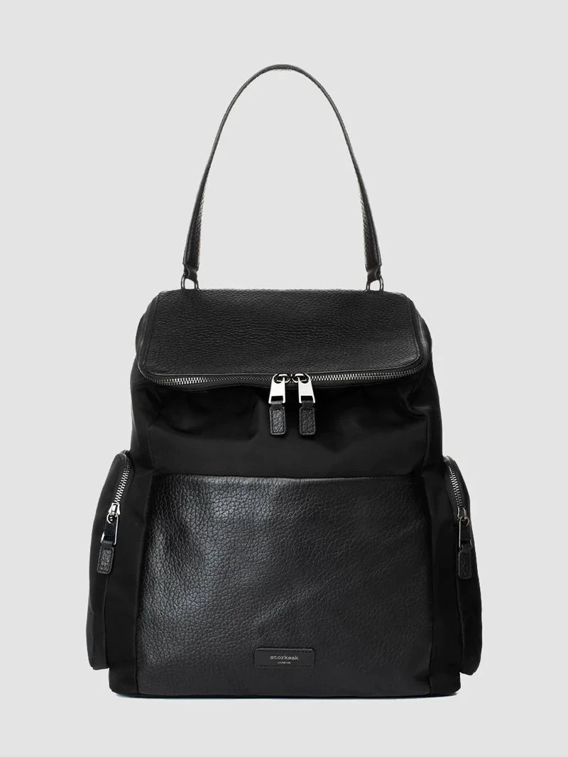 Storksak Alyssa Black & Gummetal 5 Storksak Alyssa Black & Gummetal - Image 5