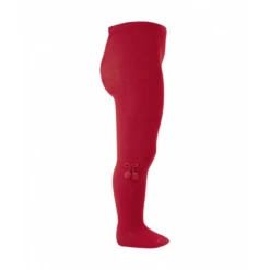 Condor Tights Pompoms - Red