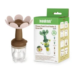 Haakaa Flower Fresh Food Feeder & Cover Set -Lush Littles BHK147 BHWithPKG 1500x 782e0cc9 4e84 4643 996e d7a5a39a6806