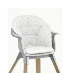 Cushion Blueberry BoatStokke® Clikk™ -Lush Littles Clikk Natural CloudGrey BlueberryBoat CLOSE Cnfg 1 eCom