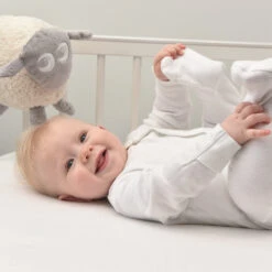 Ewan The Dream Sheep (Classic) - Baby Sleep Soother -Lush Littles Grey Classic Ewan f