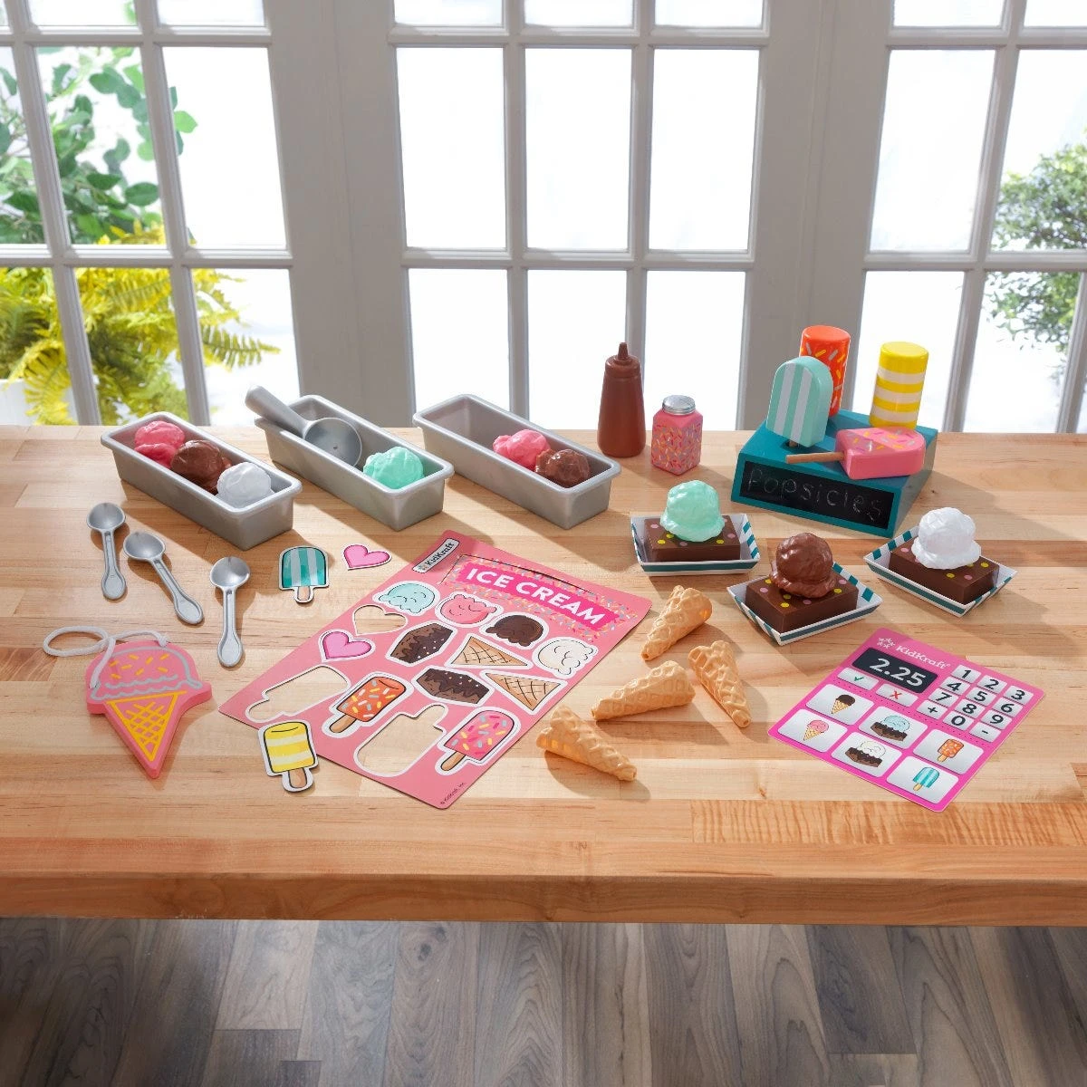 KidKraft Ice Cream Playset 53539 1 KidKraft Ice Cream Playset 53539