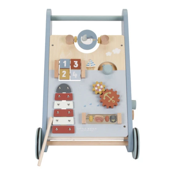 Little Dutch Multi-activity Baby Walker Sailors Bay 4 Little Dutch Multi-activity Baby Walker Sailors Bay - Image 4