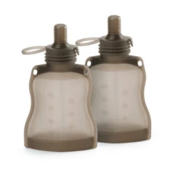 Haakaa Silicone Reusable Yummy Food Pouches 150ml - 2 Pack