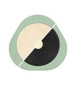 White Stokke® MuTable™ V2 -Lush Littles MuTable CloverGreen Wood Black Board split 5681 eCom