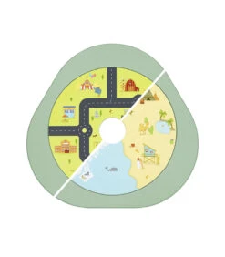 White Stokke® MuTable™ V2 -Lush Littles MuTable Landscape City Nature split 5681 eCom 1