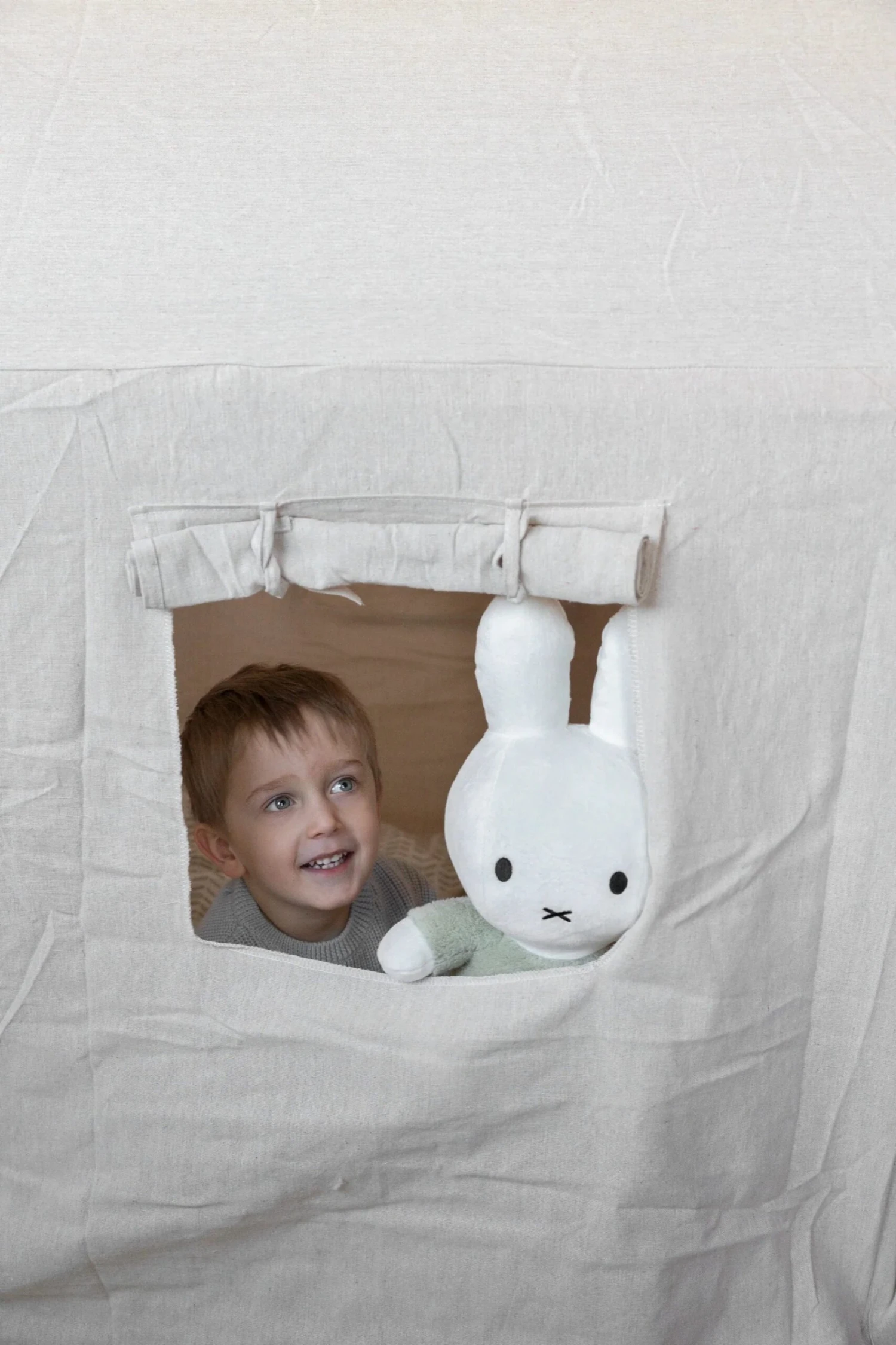 Cuddle Toy Miffy Fluffy Green 35 Cm 3 Cuddle Toy Miffy Fluffy Green 35 Cm - Image 3