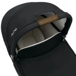 Nuna Car Seat Cari™ Next Caviar -Lush Littles Nuna CARInext caviar handle GL Web f186