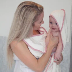 Cuddledry 'Hands-free' Baby Towel Pink Edge -Lush Littles SFpink2 1024x1024 2x 4c993538 ed8a 43d2 b769 a23bce3cba08