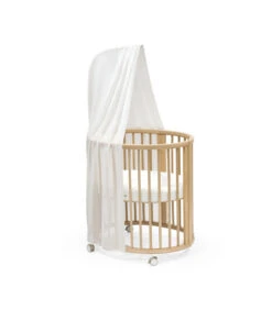 Stokke® Sleepi™ Mini V3 Natural 8 Stokke® Sleepi™ Mini V3 Natural -Lush Littles Sleepi Mini Natural Mattress Canopy 5067 eCom