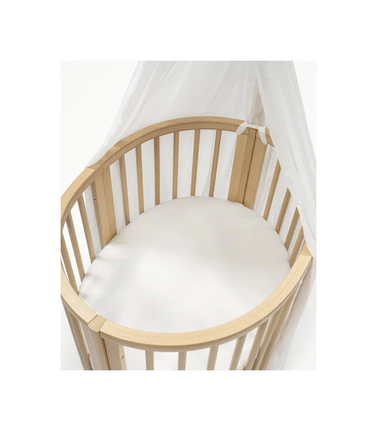 Stokke® Sleepi™ Mini Fitted Sheet White V3 4 Stokke® Sleepi™ Mini Fitted Sheet White V3 - Image 4