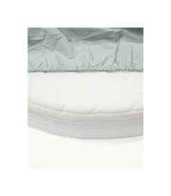 Stokke® Sleepi™ Bed Fitted Sheet V3 Dots Sage -Lush Littles Sleepi Mattress FitSh 220518 5317 eCom