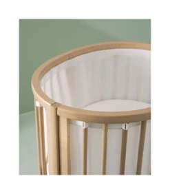 Stokke® Sleepi™ Mini Mesh Liner White 6 Stokke® Sleepi™ Mini Mesh Liner White -Lush Littles Sleepi Mini Natural MeshLiner CloseUp 220225 025 eCom