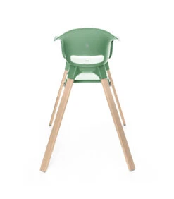 High Chair Clover Green Stokke® Clikk™ -Lush Littles StokkeClikk CloverGreen RearView 190411 4795 SP
