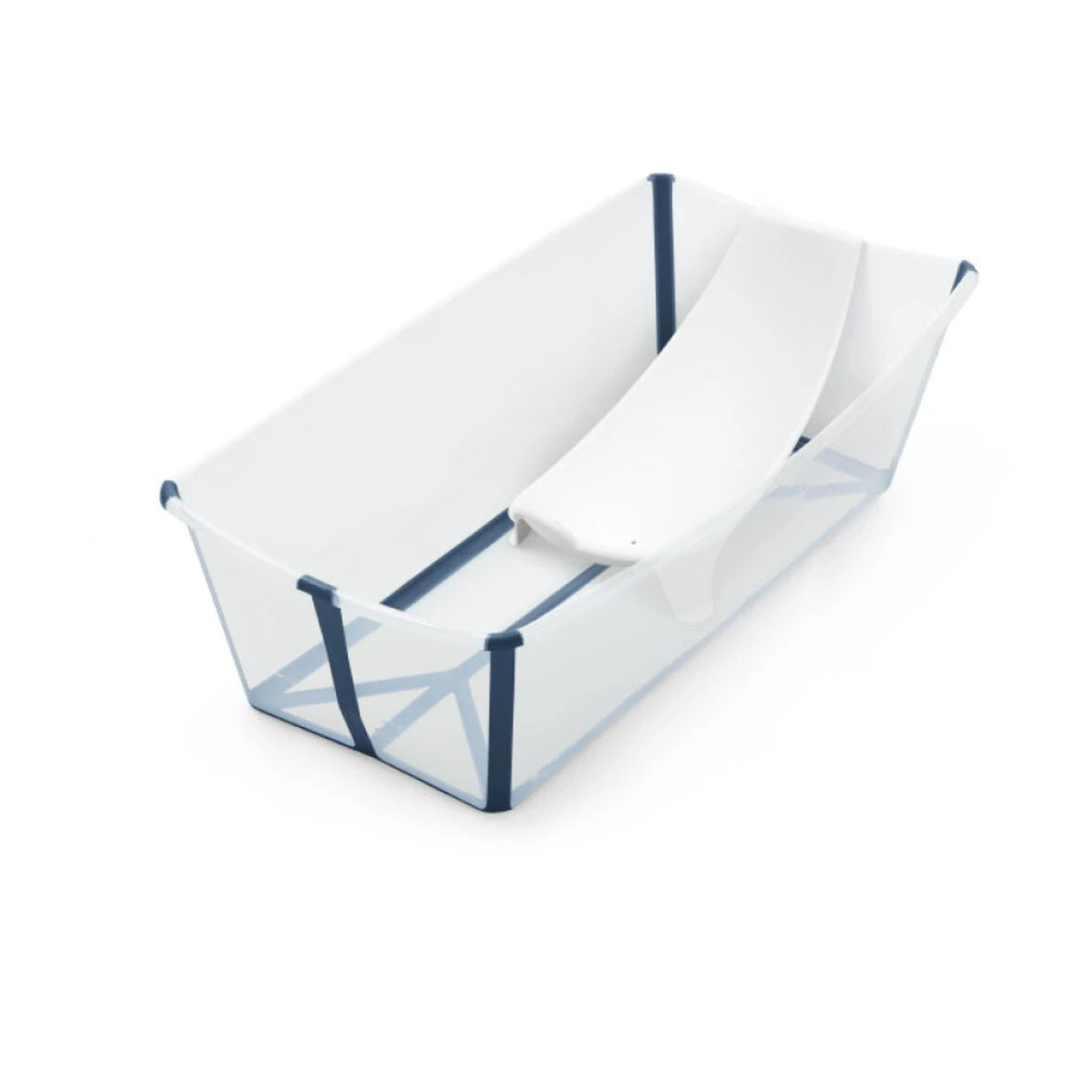 Bundle Stokke® Flexi Bath®XL Transparent Blue 1 Bundle Stokke® Flexi Bath®XL Transparent Blue