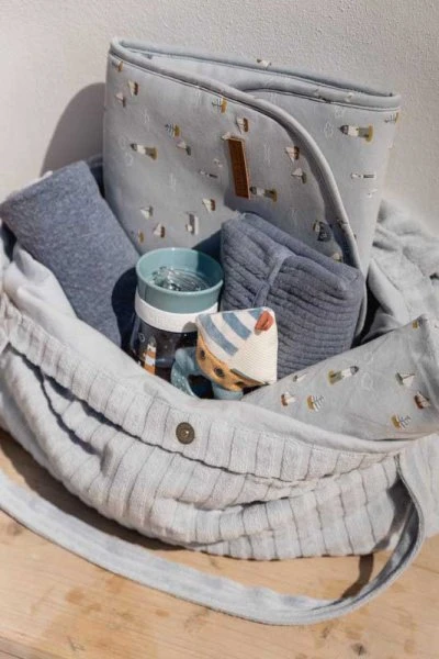 Little Dutch Mom Bag Blue 3 Little Dutch Mom Bag Blue - Image 3