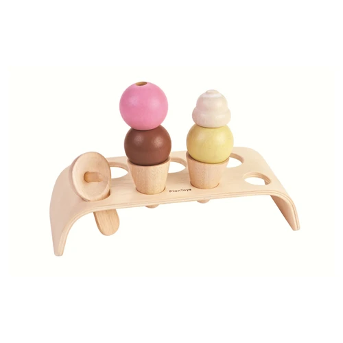 Plan Toys Ice-Cream Set - PT 3486 1 Plan Toys Ice-Cream Set - PT 3486