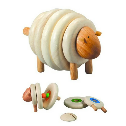 Plan Toys Lacing Sheep - PT 5150 2 Plan Toys Lacing Sheep - PT 5150 - Image 2