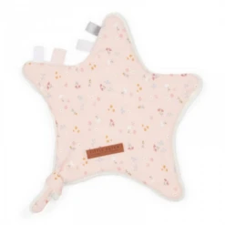 Little Dutch Cuddle Cloth Star Little Pink Flowers