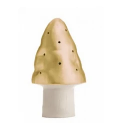Lamp Small Mushroom Gold